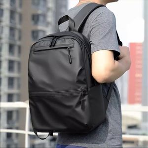 Ultralight Backpack Faux Leather Backpack Laptop Waterproof Travel Shopping Bags